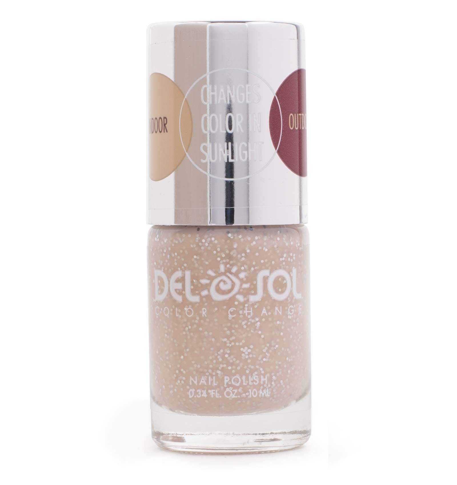 Del Sol Color Changing Nail Polish, Quick Dry Lacquer that