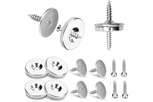 HASANBAR Cabinet Magnetic Door Catch 6 Pack Cabinet Magnets Door Magnets with Strong Magnetic for Kitchen Cupboard Wardrobe Closet Cabinet Door Drawer Latch Catch Closer