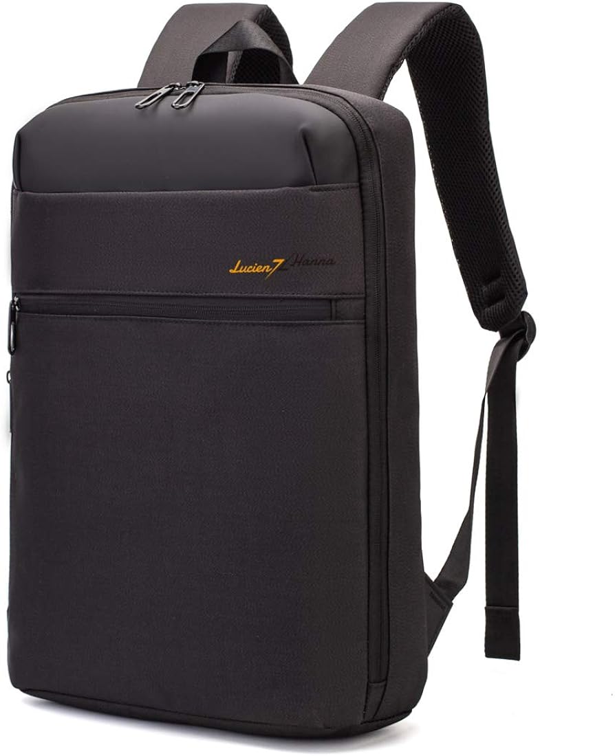 15,6 Zoll Slim Rucksack, Ultradünner Laptop Rucksack Leicht