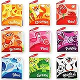 Cloth Books for Babies (Set of 9) - Color Recognition Series. Soft Books for Toddlers. Touch and Feel Crinkle Paper / Infant Book. Baby Learning Toys / Educational Toys for 3 Months to 4 Years Old