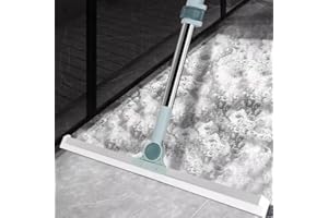 Multifunction Magic Air Broom, Floor Squeegee Brooms with 116cm Handle and 50cm Blade, 180 Rotating Broom for Floor Bathroom 