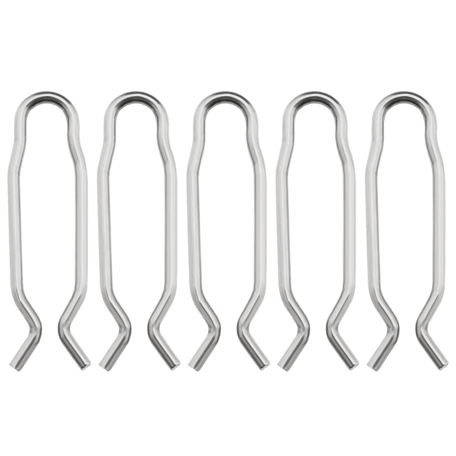 Create idea 5PCS Pressure Washer Spring Clamp 50372210 Compatible with Karcher K3 K4 K5 K6 K7 Pressure Washer Hose Pipe 304 Stainless Steel Spring Clip