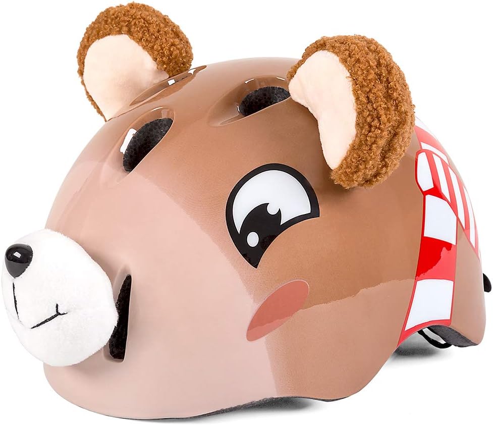 KINGBIKE Kids Child Bike Helmet Toddler Children Multi-Sport Safety Skateboard Cycling Skate Scooter Roller Girls Boys Helmets (Age3+) (Age3+) (Brown)