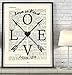 Vintage Bible Page Verse Scripture, Love Is Kind - 1 Corinthians 13: 4, Christian Art Print, Unframed, Christian Wall and Home Decor Poster, All Sizes