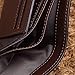 Harrms Genuine Leather Trifold Wallets Italian Cowhide