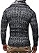LEIF NELSON Men's Knitted Hoodie LN20523