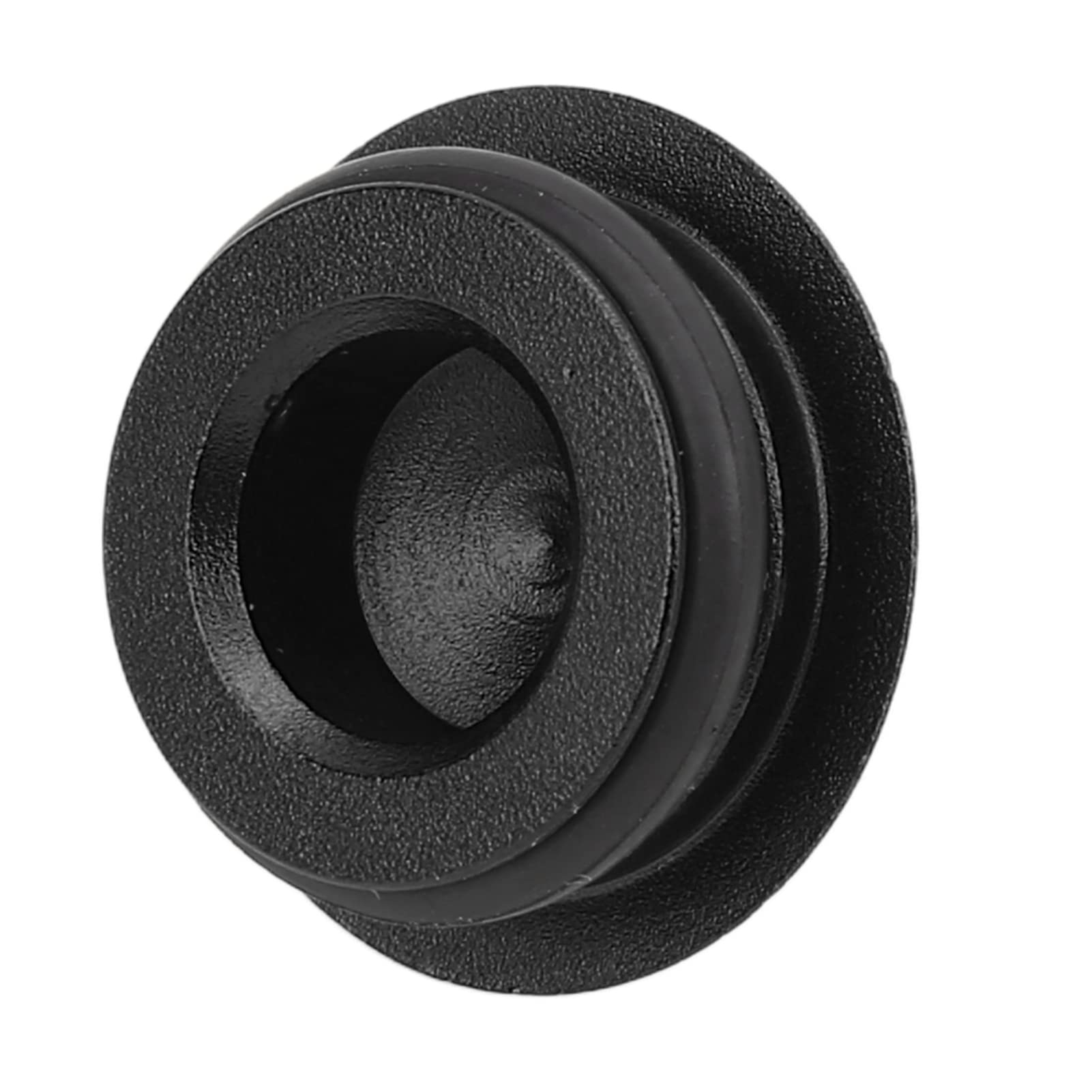 Crankset Dust Cover,Anodized High Hardness Sealing Aluminum Alloy Crank Arm Cover Integrated for Road Bicycle Mountain Bike(1 Black dust Cover)