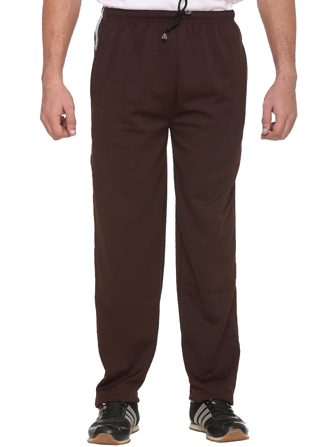first row solid cotton pyjama regular fit track pants