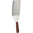Update International Extra-Large, 16-Inch Long, Grill Spatula, Turner Spatula, Barbecue BBQ Spatula, w/Cutting Edge, Solid St