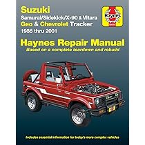 SUZUKI SAMURAI 1986 ー1993 Haynesマニュアル 1986-