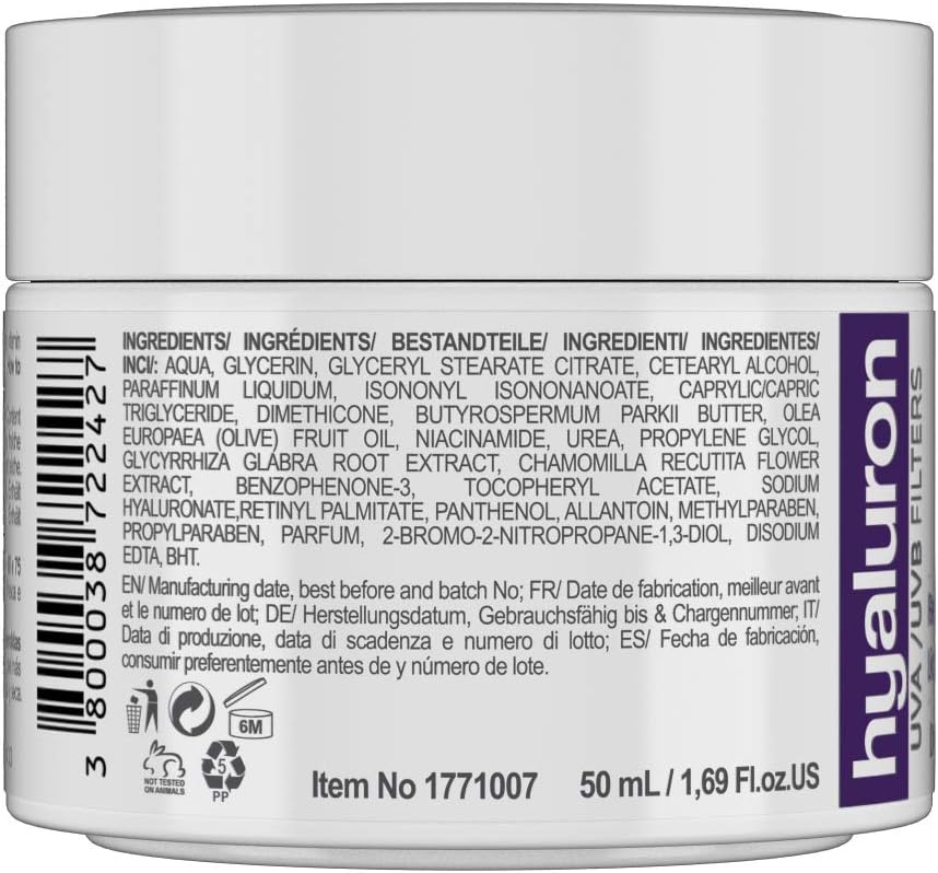 RevitaLAB Hyaluron Anti-Ageing Day and Night Cream, Enriched with Vitamin A (Retinol) Vitamin E, Liquorice Root Extract - Image 3