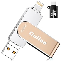 Gulloe 256GB USB Flash Drive Intended for iPhone