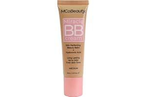 MCoBeauty Miracle BB Cream, Medium, Skin-Perfecting Coverage for Effortless Beauty, Vegan, Cruelty Free Cosmetics