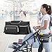 Novopal Baby Stroller Organizer with Shoulder Strap ,Universal Fitting ,Anti-Slip Safety Buckle Design