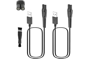 CHENXRN Charger Cord for Philips Norelco Series Shaver 2400-X3001 QP2724 QP2834 QP1924 QP6531 MG5910 MG7910 MG9510 MG9520 S3243 S5880 S7885 X5006, One Blade Power Cord (Fit New Version One Blade)