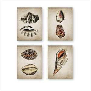 Retro Cuarto de baño De la Lona Niños Sala de Náutico Decoracion Marco