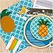 Dimensions Needle Craft Pineapple Wool Felt Applique Embroidery Craft Kit, 6''