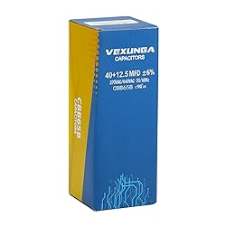 VEXUNGA 40/12.5 uF 40+12.5 MFD 370VAC or 440VAC