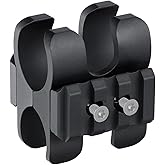 pusina Barrel Clamp Clamping Sight Mount Picatinny Rail Suitable for Shotgun Flashlight Mount