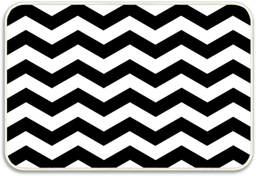 hdyefe Outdoor Indoor Door Mat Non-Slip Front Welcome Doormat Rug, Black Lodge - Twin Peaks 16x24 Inch Outside Patio, Inside Entry Way Mat fine 9631