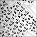 1515 Apple Mini Ziplock Baggies Panda Design 100 Bags 1.5"x1.5"