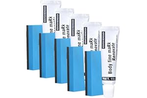 Bysku Car Scratch Repair Kit, Upgraded Professional Car Scratch Repair Agent, Car Paint Scratch Repair Paste, Body Compound Car Scratch Remover, Car Scratch Repair Polishing Wax with Sponge (5 pcs)