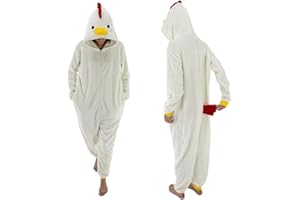 AILMQYJL Snug Fit Unisex Adult Onesie Pajamas, Flannel Animal Cosplay One Piece Halloween Costume hooded Sleepwear Homewear