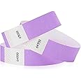 1,000 WristCo Berry Tyvek Wristbands for Events - Comfortable Tear Resistant Paper Bracelets ID Wrist Bands for Concerts Festivals Admission Party Identification