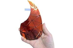 YWYLL Guitar Pickguard Anti-Scratch Guard Plate Perfect Replacement, Genuine Leather，Self Adhesive (7-iridescent color PVC)