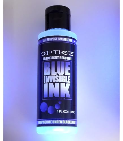 Amazon.com: Opticz UV Blacklight Reactive Invisible Blue Ink Hand