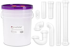 Practicon 7078723 Gleco Trap HV Kit, 5 gal