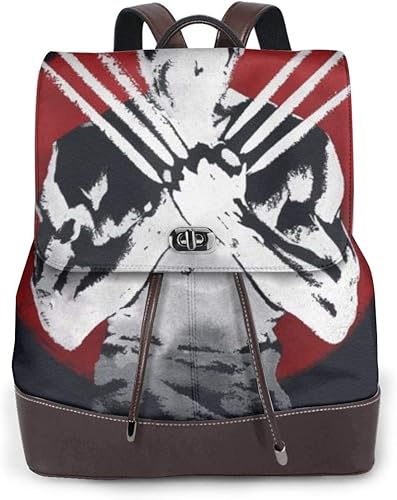 Amazon Wolverine ウルヴァリン 3 リュックサック レディース 高級本革 レザー バック 女子 人気 通学 Ol 通勤 旅行 防撥水 軽量 手提げバッグ Llas シューズ バッグ