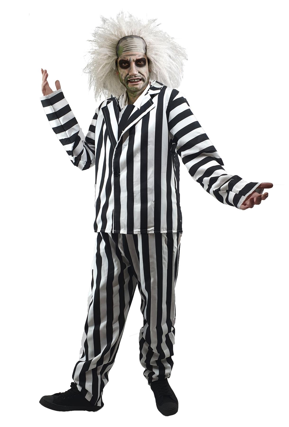 The Dragons Den Adults Crazy Beetle Man Movie Ghost Halloween Fancy Dress Costume [XL]