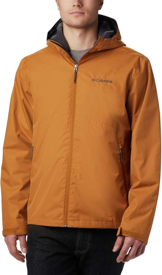 mens columbia rain jacket with hood