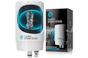 Apex Essentials Faucet Filter Compatible with Brita® 36311, FR-200, FR-100 On Tap Water Filtration System, Compatible Filter, White 1 Filter