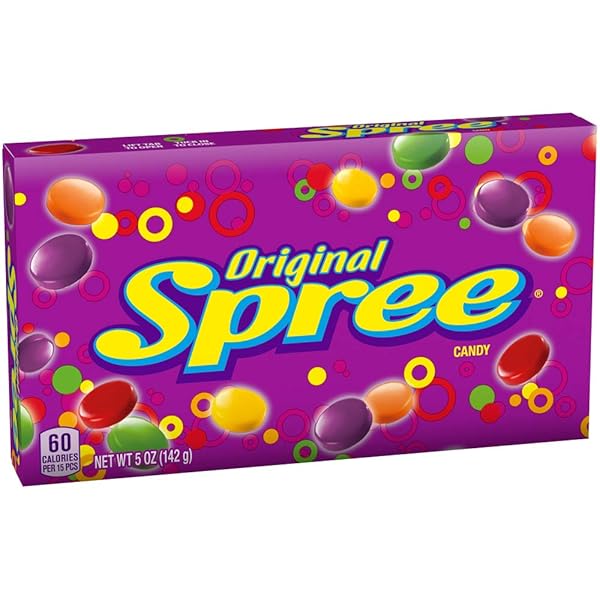 SPREE CANDY THEATER BOX, ORIGINAL, 5 OUNCE