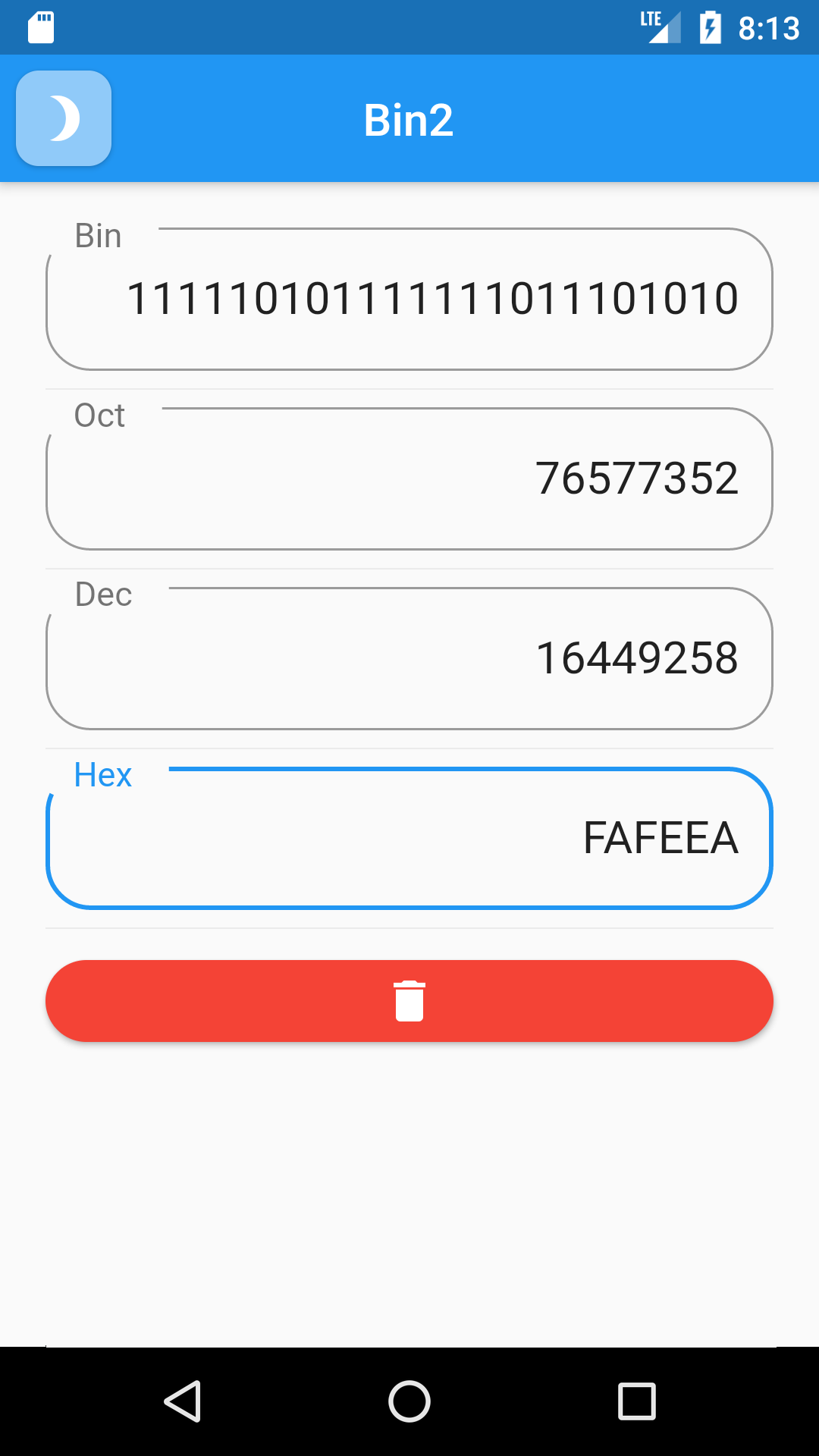 bin2 Binary numbers converter Apps & Games