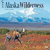 Alaska Wilderness 2016 Square 12x12 Wall Calendar by BrownTrout (July 15,2015) by 