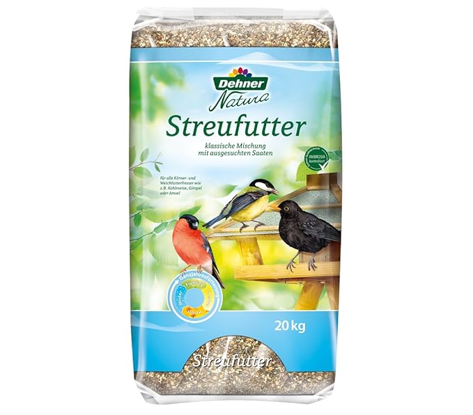 Dehner Natura Wildvogelfutter, Streufutter