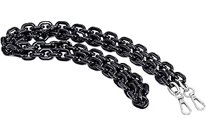 YICHAIN Cute Acrylic Purse Strap Bag Chain Handle Replacement Handbag Crossbody Shoulder Strap Accessory