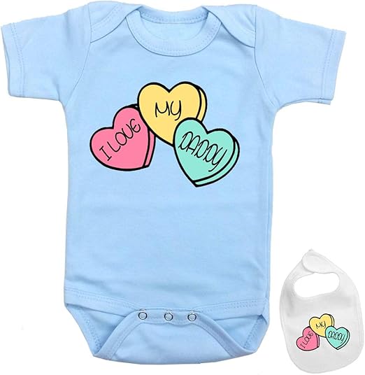 i love daddy baby clothes