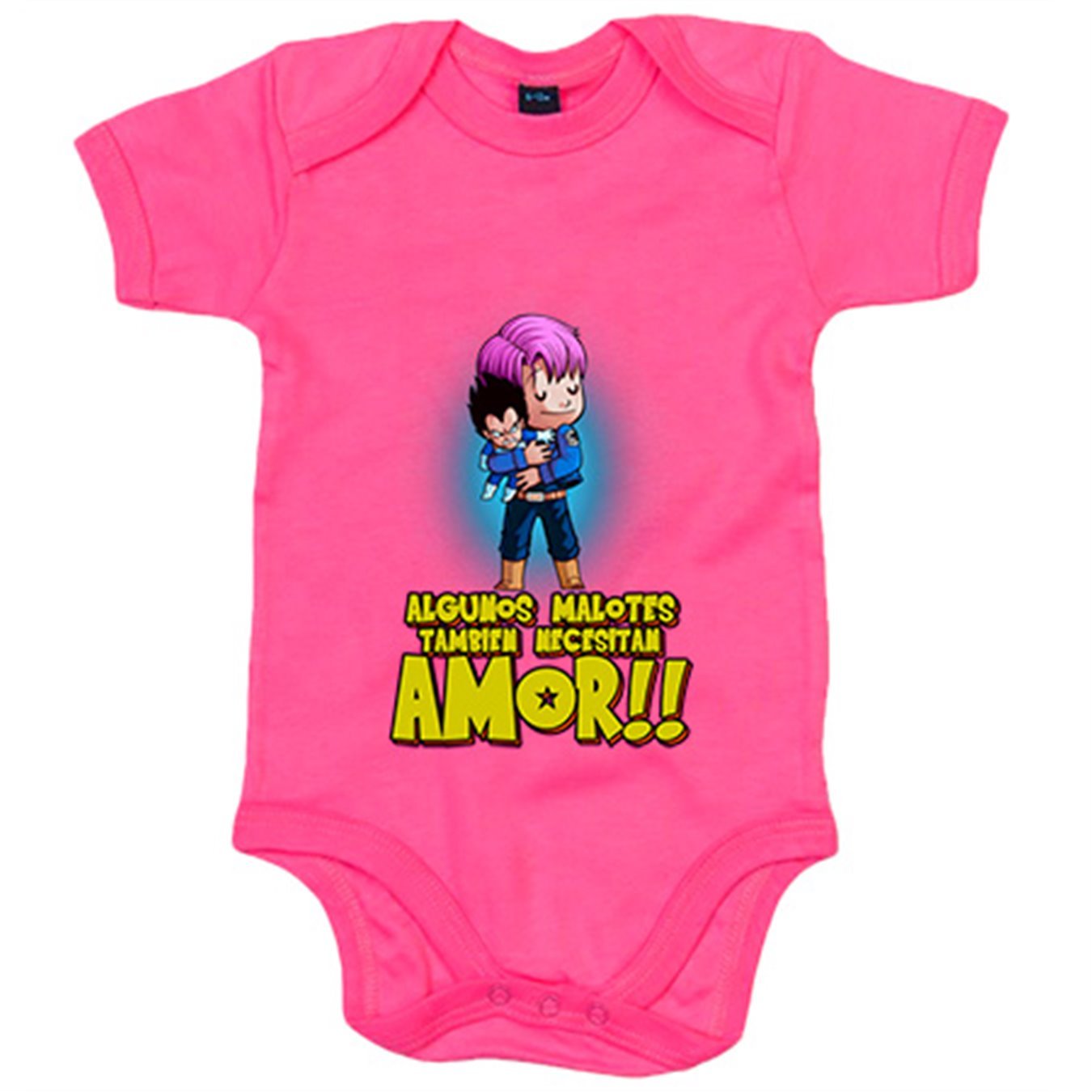 Azul Royal 6 12 Meses Body Bebe Dragon Ball Trunks Y Vegeta Algunos Malotes Tambien Necesitan Amor Ropa De Una Pieza Ropa Westparkcleaners Com