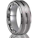 Concept Knight Golden/Silvery Tungsten Carbide Rings for Men and Women Sandblasted and Inlay Grooved Men's Engagement Wedding Bands Luxury High Polished