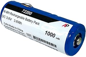 Artisan Power Replacement Battery for The Welch Allyn/Hill-ROM Diagnostic Handle 72200 (with Connector Tab)