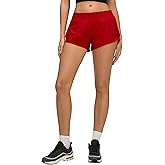 MCEDAR Women's Running Shorts Low Waisted 2.5",Lightweight Active Workout Quick Dry Gym Athletic Sports Shorts Zip Pocket