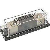 BOJACK 0/2/4 Gauge AWG in Line ANL Fuse Holder with 200 Amp Fuse