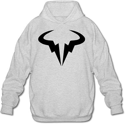 Rafael Nadal Bull Logo Wallpaper Men S Hoodie Amazon Ca Clothing Accessories