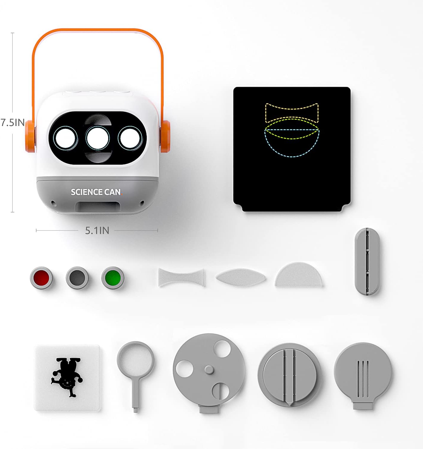 Christmas 2022 Science Fair Fairiday Celebration Toys & Games Learning Starter Light Shadow Stem Educational Toys For  Teenager Aged 9 Christmas Birthday Gift For Youth Boys Girls Science Can  Physics Science Lab Optics Kit With 28 Piece Experiments