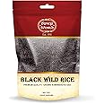 Minnesota Grown Black Wild Rice 24oz Bag (1.5LB) - Premium Quality, All Natural - by Spicy World