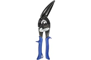 MIDWEST Blackout Power Cutters Long Cut Cutouts - Straight Cut Offset Tinners Shears Made in USA - MWT-6516O